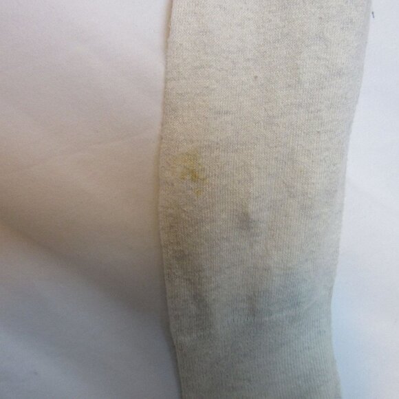 Anthropologie Angle of the North Wool Cashmere Knit Cowl Neck White Sweater Med - Picture 7 of 8